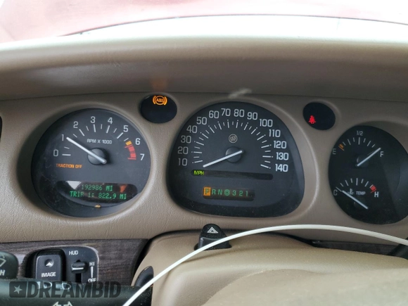 2004 Buick LeSabre Limited with VIN 1G4HR54K44U172611, listed as a Copart auction lot 56369745 with 192,986 mi miles and Salvage title. Bid and sale history available at DreamBid. Image 9.