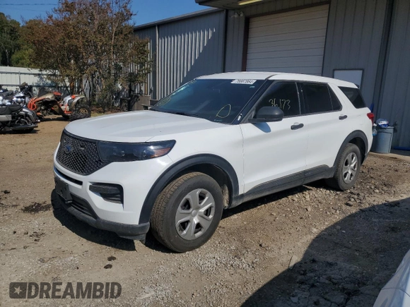 2021 Ford Police Interceptor Utility z VIN 1FM5K8AB5MGC02369, wystawiony jako Copart lot #76667864 z przebiegiem 36 173 mil mil oraz Szkoda całkowita • Salvage title. Historia ofert i sprzedaży dostępna na DreamBid. Obrazek 1.
