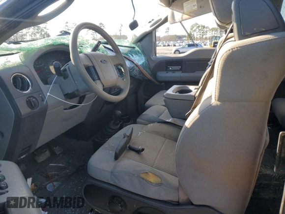 2007 Ford F-150 XLT with VIN 1FTPX14V87KC18725, listed as a Copart auction lot 86946664 with 238,544 mi miles and Salvage title. Bid and sale history available at DreamBid. Image 7.