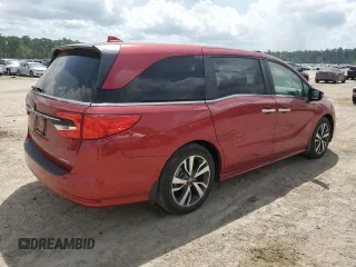 2022 Honda Odyssey Touring z VIN 5FNRL6H88NB001837, wystawiony jako Copart lot #51494635 z przebiegiem 37 695 mil mil oraz Szkoda całkowita • Salvage title. Historia ofert i sprzedaży dostępna na DreamBid. Obrazek 3.