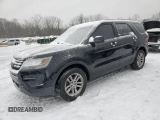 2017 Ford Explorer with VIN 1FM5K7BH6HGC51101, listed as a Copart auction lot 43588325 with 162,725 mi miles and Salvage Title. Bid and sale history available at DreamBid. Image 1.