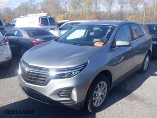 2023 Chevrolet Equinox LT with VIN 3GNAXTEG1PL252626, listed as a IAAI auction lot 42085394 with 36,777 mi miles. Bid and sale history available at carsss.com. Image 1.