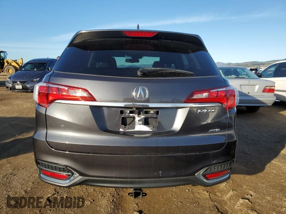 2016 Acura RDX with VIN 5J8TB4H31GL010379, listed as a Copart auction lot 86575304 with 77,090 mi miles and Salvage Title. Bid and sale history available at carsss.com. Image 6.