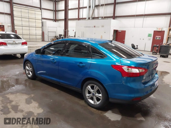 2014 Ford Focus SE with VIN 1FADP3F2XEL238344, listed as a IAAI auction lot 41845411 with 189,267 mi miles. Bid and sale history available at carsss.com. Image 3.