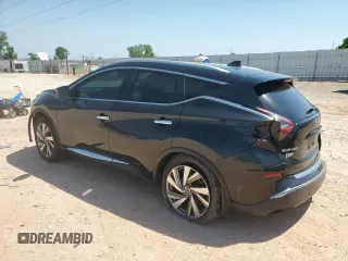 2019 Nissan Murano SV with VIN 5N1AZ2MJ1KN129102, listed as a Copart auction lot 57126035 with 163,852 mi miles and Salvage title. Bid and sale history available at DreamBid. Image 2.