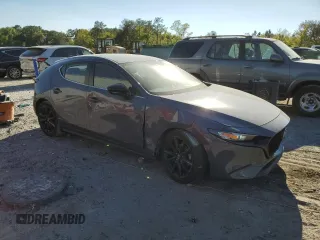 2023 Mazda 3 S Carbon Edition with VIN JM1BPBLM3P1610459, listed as a Copart auction lot 46772615 with 29,024 mi miles and Salvage title. Bid and sale history available at DreamBid. Image 4.