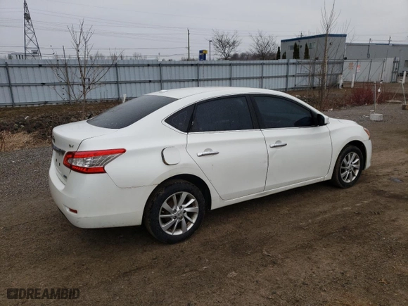 2014 Nissan Sentra S with VIN 3N1AB7APXEL695152, listed as a Copart auction lot 51091115 with 216,125 mi miles and Clean Title. Bid and sale history available at carsss.com. Image 3.