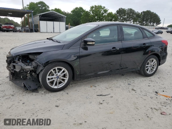 2017 Ford Focus SE with VIN 1FADP3F22HL291799, listed as a Copart auction lot 53789195 with 81,646 mi miles and Salvage title. Bid and sale history available at DreamBid. Image 1.