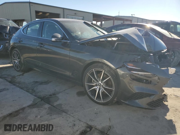 2023 Genesis G70 2.0T with VIN KMTG34TAXPU132530, listed as a Copart auction lot 83795954 with Not Provided miles and Non Repairable. Bid and sale history available at DreamBid. Image 4.