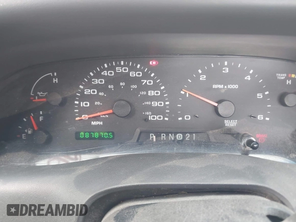 2002 Ford F-250 XL with VIN 1FTNF20L72EC64610, listed as a IAAI auction lot 41881896 with 87,870 mi miles and . Bid and sale history available at DreamBid. Image 7.
