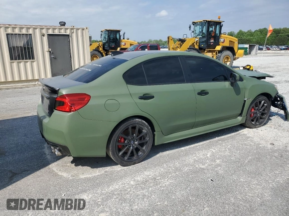 2020 Subaru WRX Premium with VIN JF1VA1B68L9832069, listed as a Copart auction lot 55039145 with 52,416 mi miles and Salvage Title. Bid and sale history available at carsss.com. Image 3.