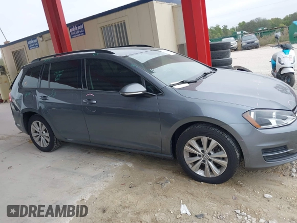2017 Volkswagen Golf SportWagen S with VIN 3VWU17AU6HM528933, listed as a IAAI auction lot 41319147 with 66,438 mi miles. Bid and sale history available at carsss.com. Image 13.