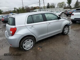2010 Scion xD with VIN JTKKU4B44AJ057925, listed as a Copart auction lot 52037505 with 84,172 mi miles and Clean Title. Bid and sale history available at carsss.com. Image 3.