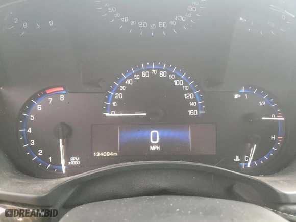 2015 Cadillac ATS Coupe Standard RWD with VIN 1G6AA1RX8F0117991, listed as a Copart auction lot 84681784 with 134,094 mi miles and Salvage Title. Bid and sale history available at carsss.com. Image 9.