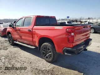 2024 Chevrolet Silverado 1500 with VIN 3GCUDFED9RG360543, listed as a Copart auction lot 48766455 with 13,504 mi miles and Salvage Title. Bid and sale history available at DreamBid. Image 2.
