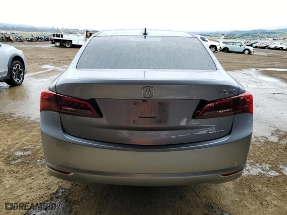 2015 Acura TLX V6 Tech with VIN 19UUB3F56FA001741, listed as a Copart auction lot 50956775 with 92,822 mi miles and Salvage Title. Bid and sale history available at carsss.com. Image 6.