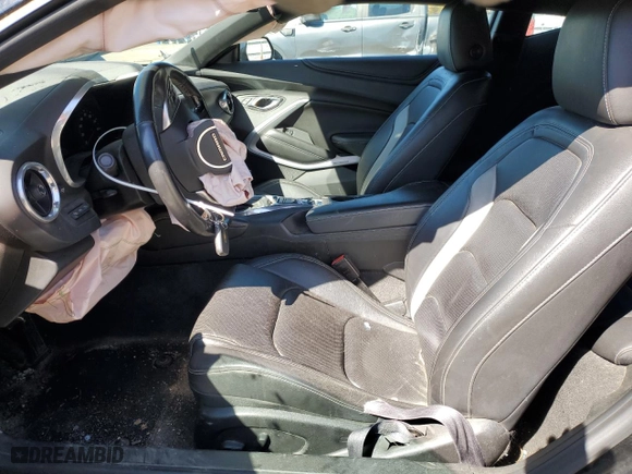 2017 Chevrolet Camaro 2LT with VIN 1G1FD1RS3H0122137, listed as a Copart auction lot 50098175 with 0 mi miles and Salvage Title. Bid and sale history available at carsss.com. Image 7.