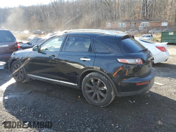 2006 Infiniti FX35 with VIN JNRAS08U86X100515, listed as a Copart auction lot 86855974 with 190,150 mi miles and Salvage Title. Bid and sale history available at carsss.com. Image 2.
