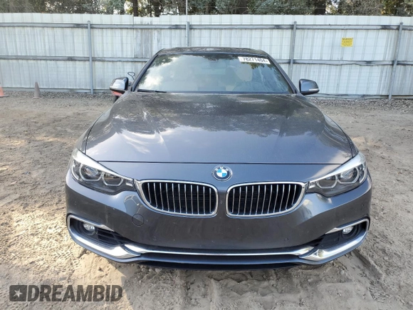 2019 BMW 4 Series 440i z VIN WBA4J5C56KBM65695, wystawiony jako Copart lot #78271404 z przebiegiem 57 283 mil mil oraz Szkoda całkowita • Salvage title. Historia ofert i sprzedaży dostępna na DreamBid. Obrazek 5.