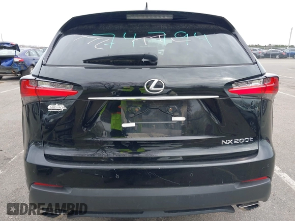 2016 Lexus NX 200t with VIN JTJBARBZ4G2062325, listed as a IAAI auction lot 41968912 with 153,905 mi miles and . Bid and sale history available at DreamBid. Image 16.