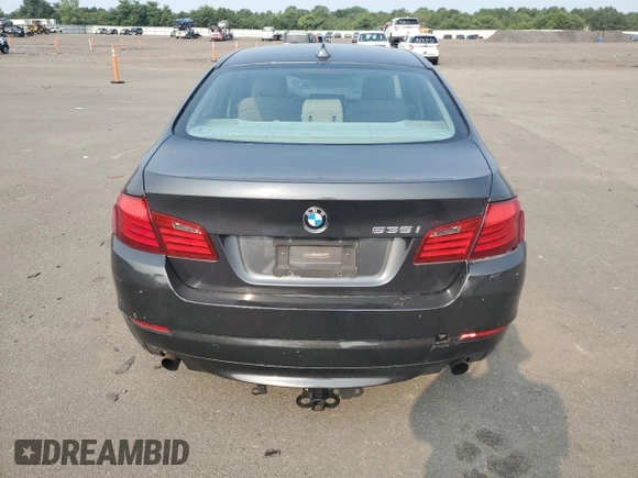 2011 BMW 5 Series 535i with VIN WBAFR7C58BC607651, listed as a Copart auction lot 67553084 with 193,596 mi miles and Non Repairable. Bid and sale history available at carsss.com. Image 6.
