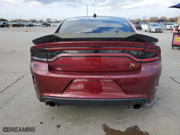 2021 Dodge Charger Scat Pack with VIN 2C3CDXGJ0MH544030, listed as a Copart auction lot 85326924 with 61,544 mi miles and Salvage Title. Bid and sale history available at carsss.com. Image 6.