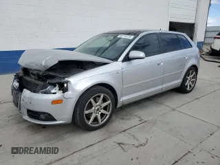 2007 Audi A3 S line z VIN WAUKD78P17A130104, wystawiony jako Copart lot #56118725 z przebiegiem 219 963 mil mil oraz Szkoda całkowita • Salvage title. Historia ofert i sprzedaży dostępna na DreamBid. Obrazek 1.