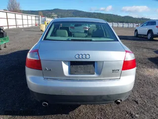 2003 Audi A4 1.8T with VIN WAULC68EX3A212780, listed as a IAAI auction lot 41986379 with 185,085 mi miles. Bid and sale history available at carsss.com. Image 16.