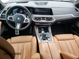 2022 BMW X5 xDrive45e with VIN 5UXTA6C04N9M33587, listed as a Copart auction lot 45260463 with 7,224 mi miles. Bid and sale history available at carsss.com. Image 8.