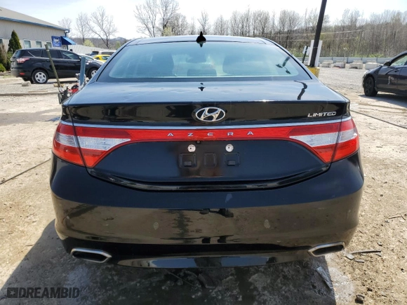 2015 Hyundai Azera Limited with VIN KMHFH4JG8FA482981, listed as a Copart auction lot 51504175 with 145,670 mi miles and Salvage Title. Bid and sale history available at carsss.com. Image 6.