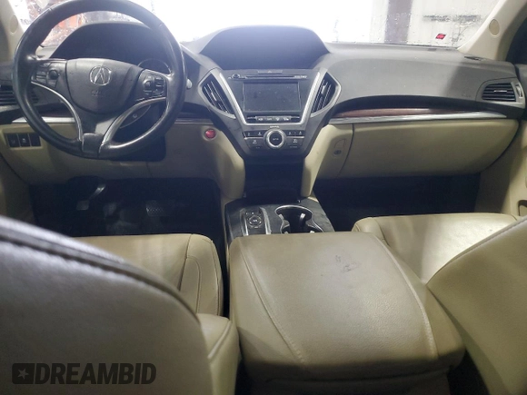 2016 Acura MDX Technology с VIN 5FRYD3H45GB018519, выставлен на аукционе Copart как лот 56639715 с пробегом Не указан миль и Чистый • Clean title. История ставок и продаж доступна на DreamBid. Изображение 8.