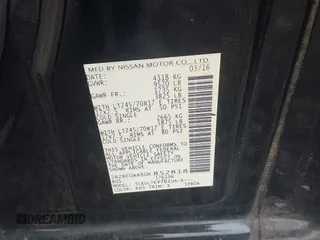 2016 Nissan NV S z VIN 5BZBF0AA8GN852818, wystawiony jako IAAI lot #41957159 z przebiegiem 120 601 mil mil oraz . Historia ofert i sprzedaży dostępna na DreamBid. Obrazek 9.