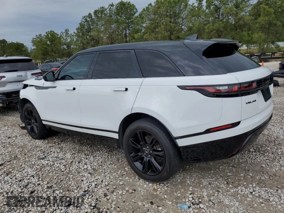 2022 Land Rover Range Rover Velar R-Dynamic S with VIN SALYT2EX5NA344154, listed as a Copart auction lot 50942085 with 25,676 mi miles and Salvage Title. Bid and sale history available at DreamBid. Image 2.