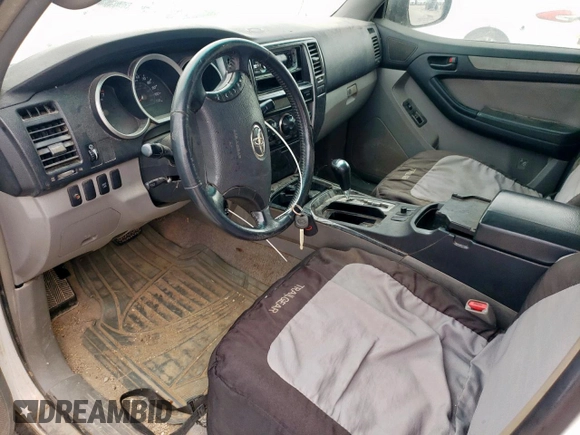 2007 Toyota 4Runner SR5 with VIN JTEZU14R078071071, listed as a Copart auction lot 56022775 with Not Provided miles and Clean Title. Bid and sale history available at DreamBid. Image 8.