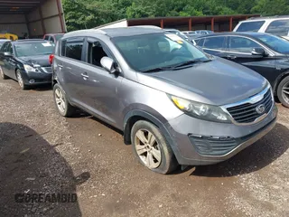 2012 Kia Sportage LX with VIN KNDPB3A29C7184151, listed as a IAAI auction lot 42496475 with 254,727 mi miles and . Bid and sale history available at DreamBid. Image 1.