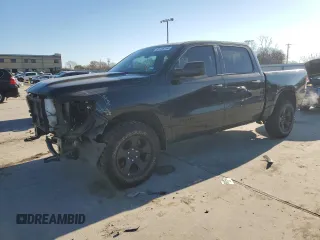 2023 Ram 1500 Tradesman with VIN 1C6SRFGT7PN695227, listed as a Copart auction lot 85188764 with 29,742 mi miles and Salvage title. Bid and sale history available at DreamBid. Image 1.