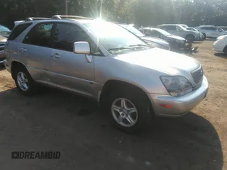 2001 Lexus RX 300 with VIN JTJHF10U210208129, listed as a IAAI auction lot 42803697 with 221,614 mi miles and . Bid and sale history available at DreamBid. Image 1.
