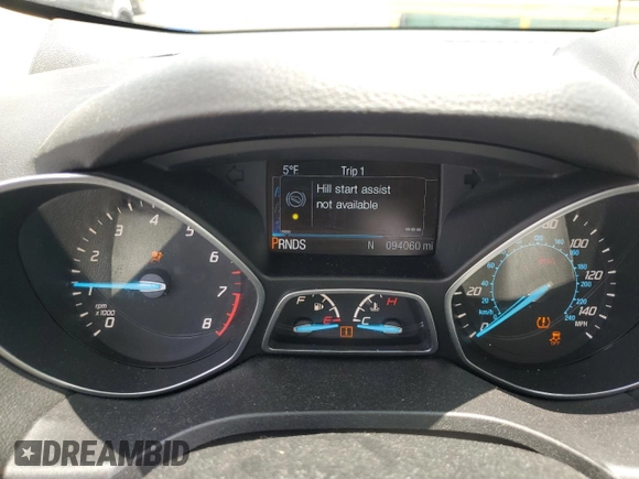 2015 Ford Escape Titanium with VIN 1FMCU9J98FUB49112, listed as a Copart auction lot 58989915 with 94,060 mi miles and Salvage title. Bid and sale history available at DreamBid. Image 9.