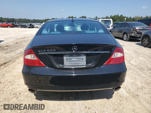 2006 Mercedes-Benz CLS-Class with VIN WDDDJ75X86A024956, listed as a Copart auction lot 75820984 with 70,754 mi miles and Salvage Title. Bid and sale history available at carsss.com. Image 6.