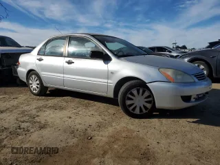 2006 Mitsubishi Lancer ES with VIN JA3AJ26E06U059761, listed as a Copart auction lot 87555905 with 163,073 mi miles and Salvage Title. Bid and sale history available at carsss.com. Image 4.