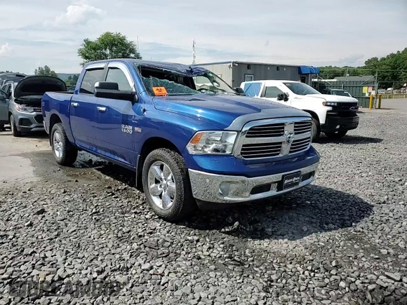 2017 Ram 1500 Big Horn with VIN 3C6RR7LT8HG511000, listed as a Copart auction lot 63986345 with 65,048 mi miles and Salvage title. Bid and sale history available at DreamBid. Image 13.