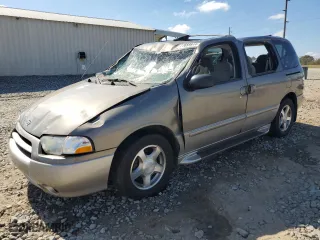 2001 Nissan Quest GXE with VIN 4N2ZN15T21D817883, listed as a Copart auction lot 77659914 with 178,362 mi miles and Non Repairable. Bid and sale history available at carsss.com. Image 1.