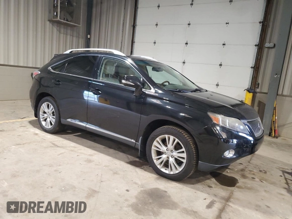 2010 Lexus RX 450h with VIN JTJBC1BA2A2023343, listed as a Copart auction lot 61563815 with 170,107 mi miles and Clean title. Bid and sale history available at DreamBid. Image 4.