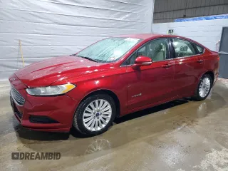 2013 Ford Fusion SE Hybrid with VIN 3FA6P0LU0DR315817, listed as a Copart auction lot 48557355 with 252,750 mi miles and Salvage Title. Bid and sale history available at carsss.com. Image 1.