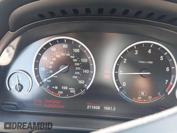 2013 BMW 5 Series 535i xDrive with VIN WBAFU7C51DDU71407, listed as a IAAI auction lot 42233098 with 211,608 mi miles and . Bid and sale history available at DreamBid. Image 7.