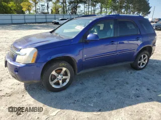2007 Chevrolet Equinox LT with VIN 2CNDL73F876075107, listed as a Copart auction lot 51417255 with 157,762 mi miles and Salvage Title. Bid and sale history available at carsss.com. Image 1.
