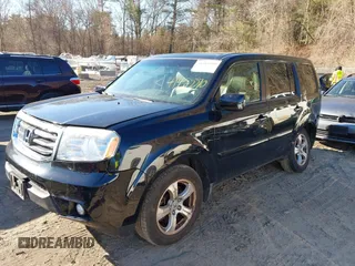 2013 Honda Pilot EX-L with VIN 5FNYF4H5XDB056818, listed as a IAAI auction lot 41485510 with 176,640 mi miles. Bid and sale history available at carsss.com. Image 2.