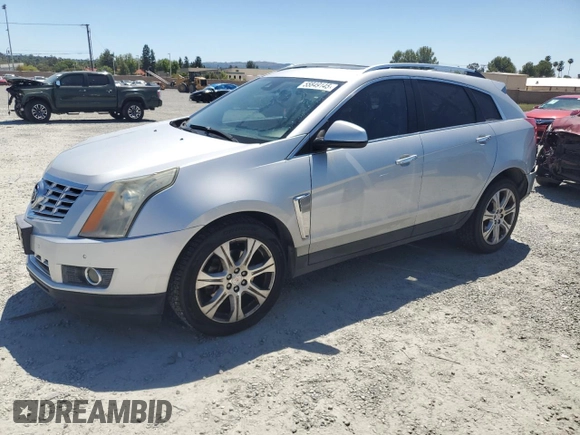 2015 Cadillac SRX Performance Collection with VIN 3GYFNFE31FS595552, listed as a Copart auction lot 55849145 with 149,601 mi miles and Salvage title. Bid and sale history available at DreamBid. Image 1.