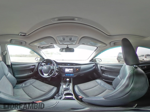2014 Toyota Corolla L with VIN 5YFBURHE8EP072076, listed as a Copart auction lot 75488504 with 92,596 mi miles and Salvage title. Bid and sale history available at DreamBid. Image 12.