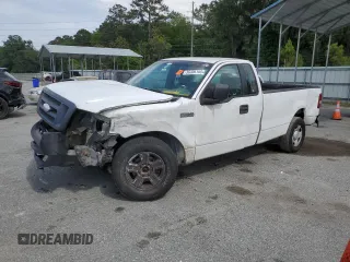 2007 Ford F-150 XL with VIN 1FTRF12W57NA31142, listed as a Copart auction lot 56306155 with 204,989 mi miles and Non repairable. Bid and sale history available at DreamBid. Image 1.